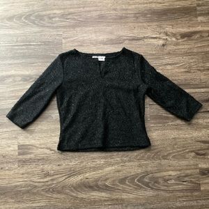 Black Sparkly Sweater